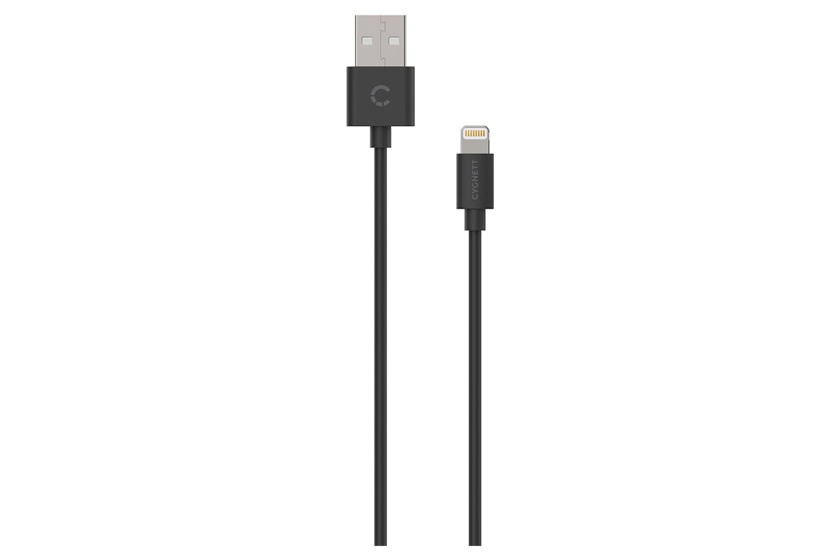 Cygnett Essentials Lightning to USB-A Cable | 2m | Black-2