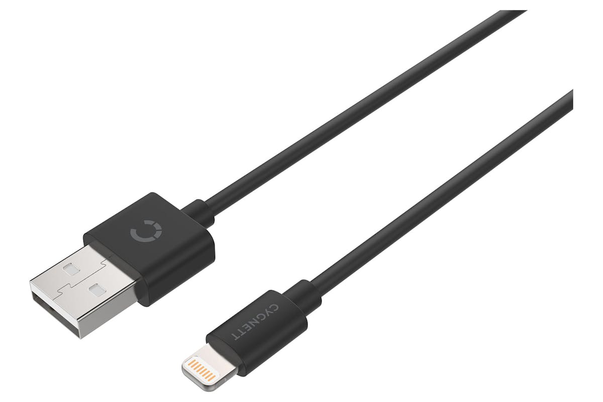 Cygnett Essentials Lightning to USB-A Cable | 2m | Black-3