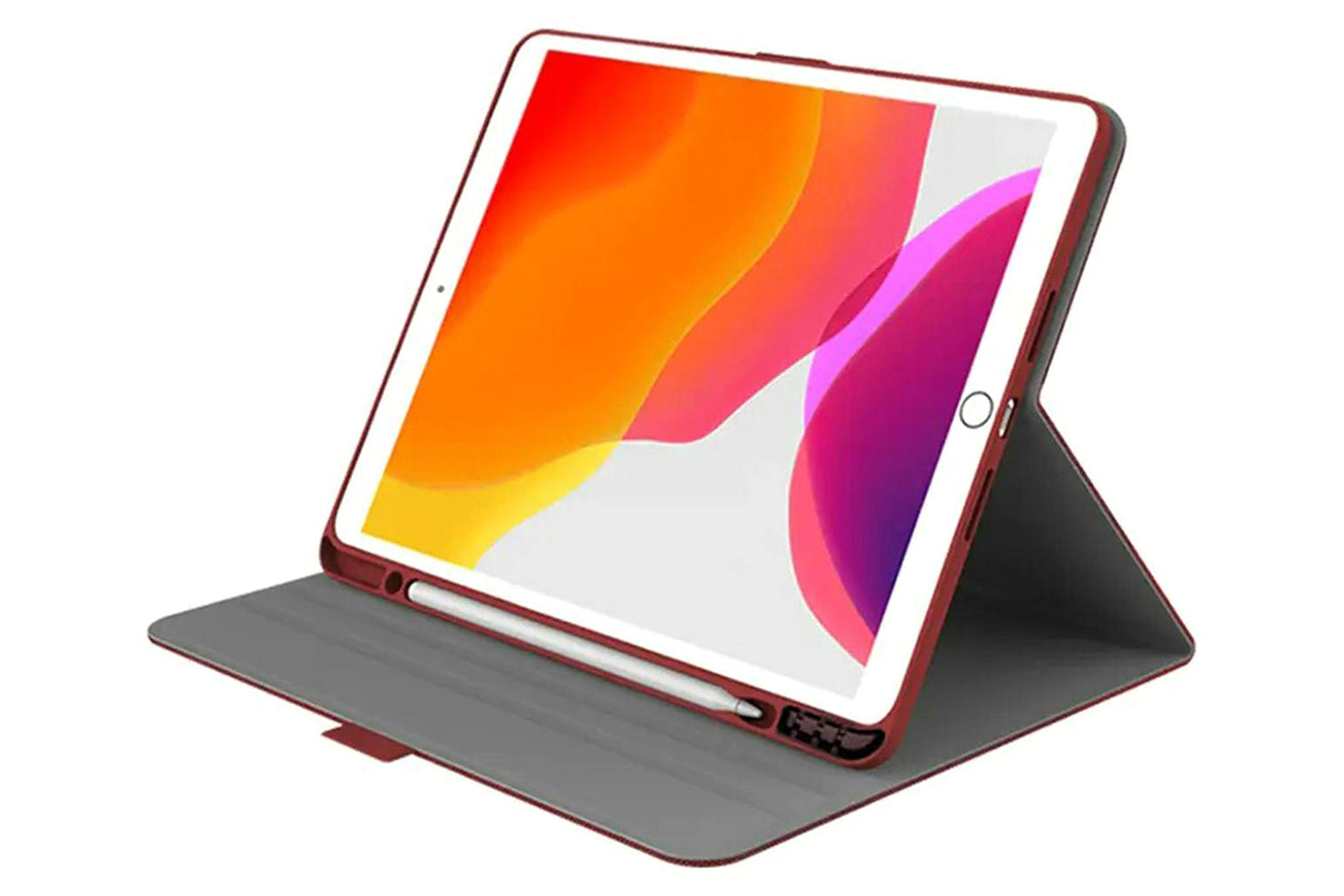Cygnett TekView Slimline iPad 10.2" Case with Apple Pencil Holder | Red-2