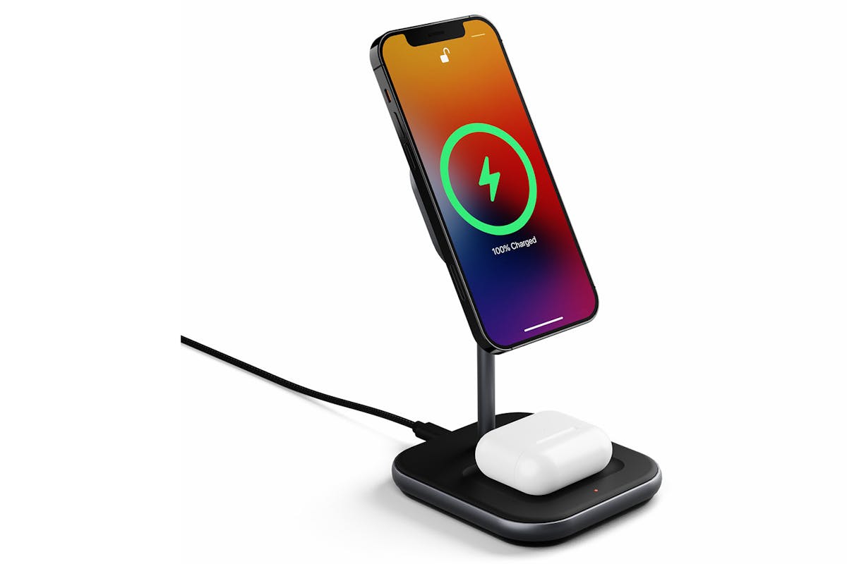 Cygnett 2-in-1 Magnetic Wireless Charger | Black-3