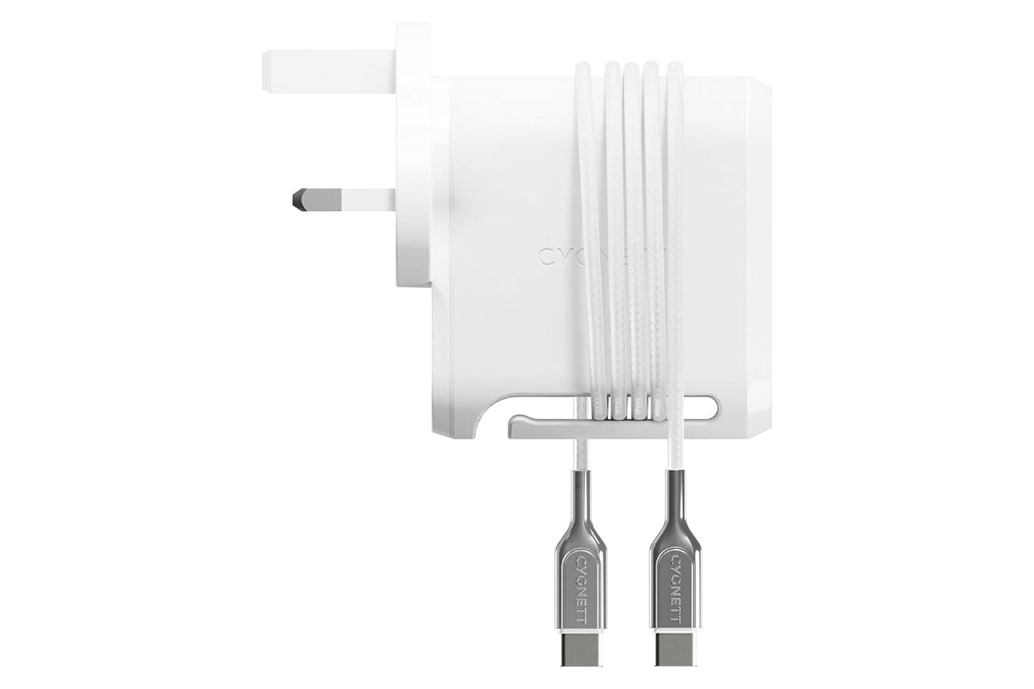 Cygnett 70W Dual USB-C Gan Wall Charger-4