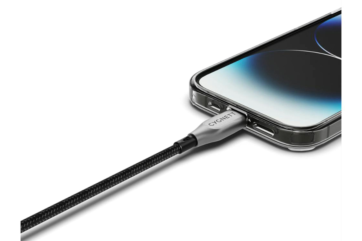 Cygnett Armoured Lightning USB-C Cable | 1m | Braided Black-2