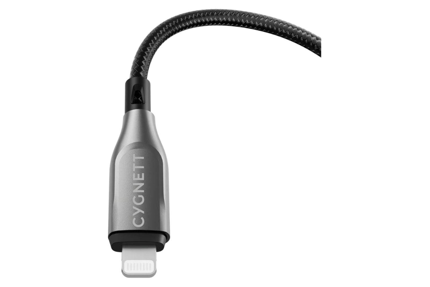Cygnett Armoured Lightning USB-C Cable | 1m | Braided Black-4