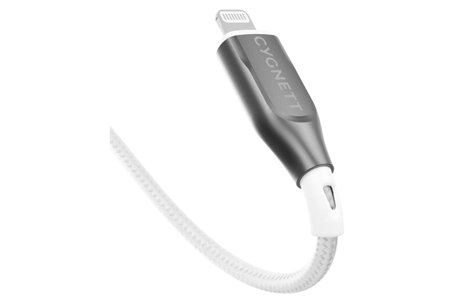 Cygnett Armoured Lightning USB-C Cable | 2m | Braided White-5