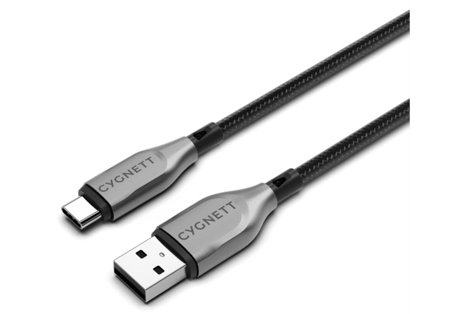 Cygnett Armoured USB-C to USB-A Cable | 1m | Black