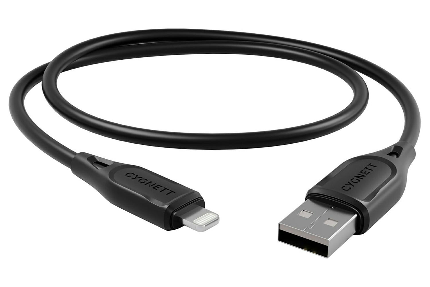Cygnett Lightning to USB-A Cable | 1m | Black-5