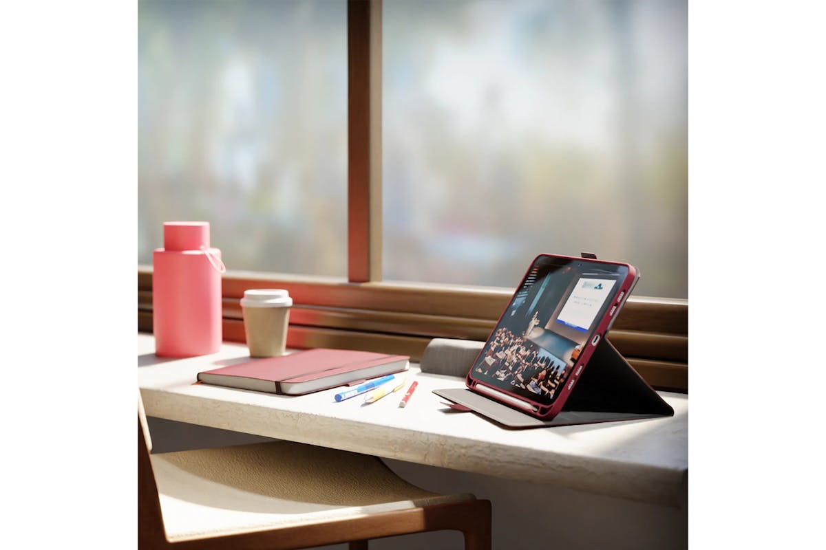 Cygnett iPad 11" Protective Case with Pencil Holder | Red-5