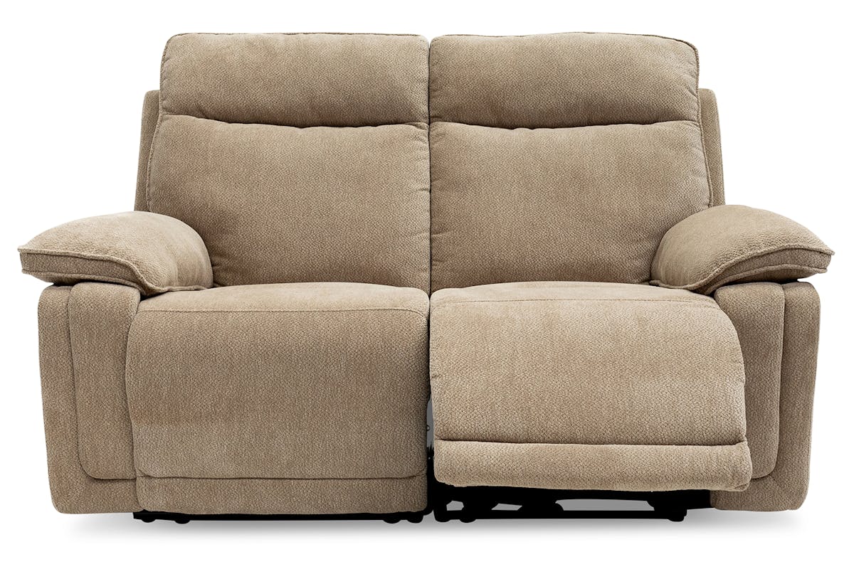 Cadenza 2 Seater Sofa | Power Recliner | Fabric | Camel-4