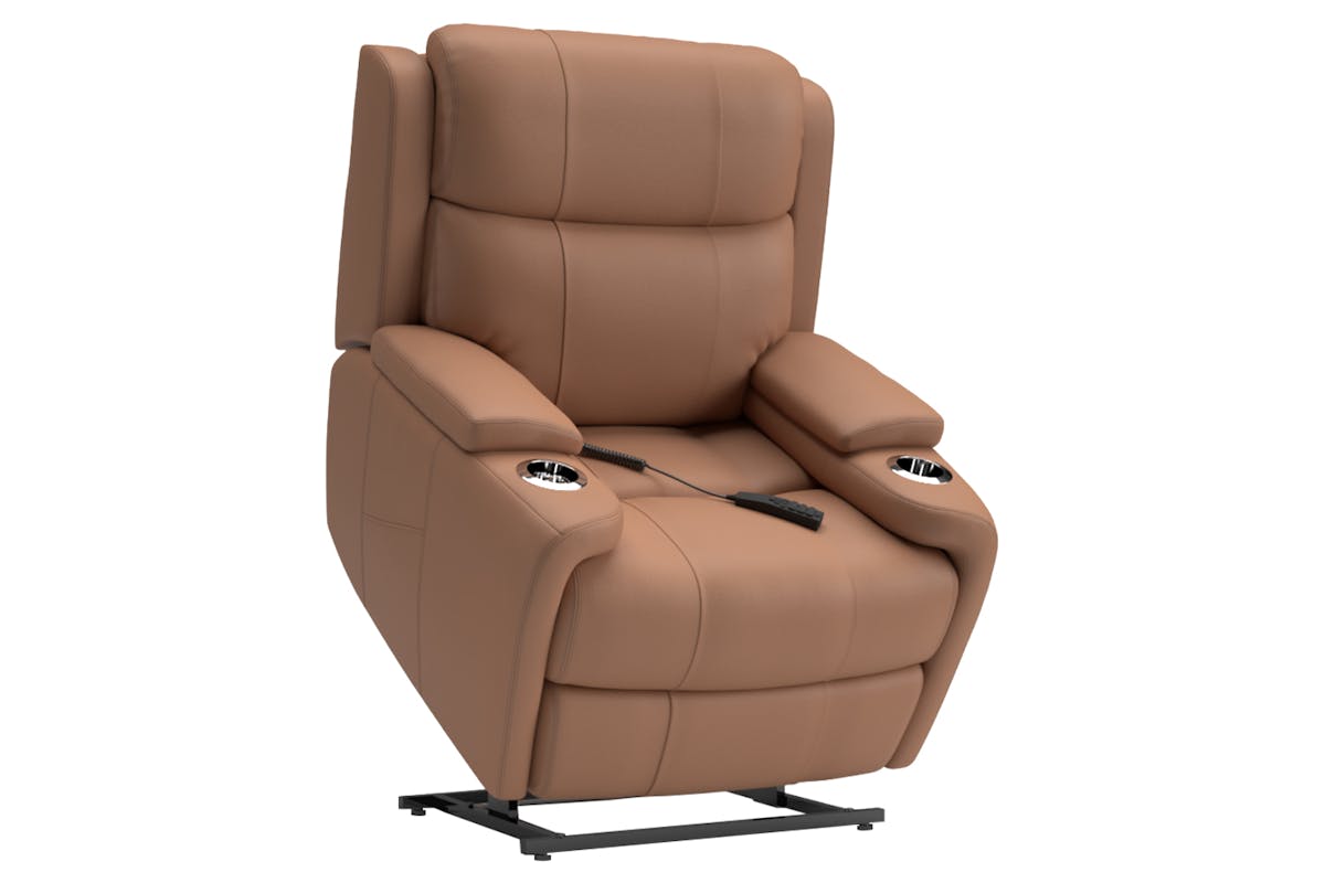 Cameron Armchair | Lift & Tilt | Power Recliner | Heated & Massage Seat | Fabric-2