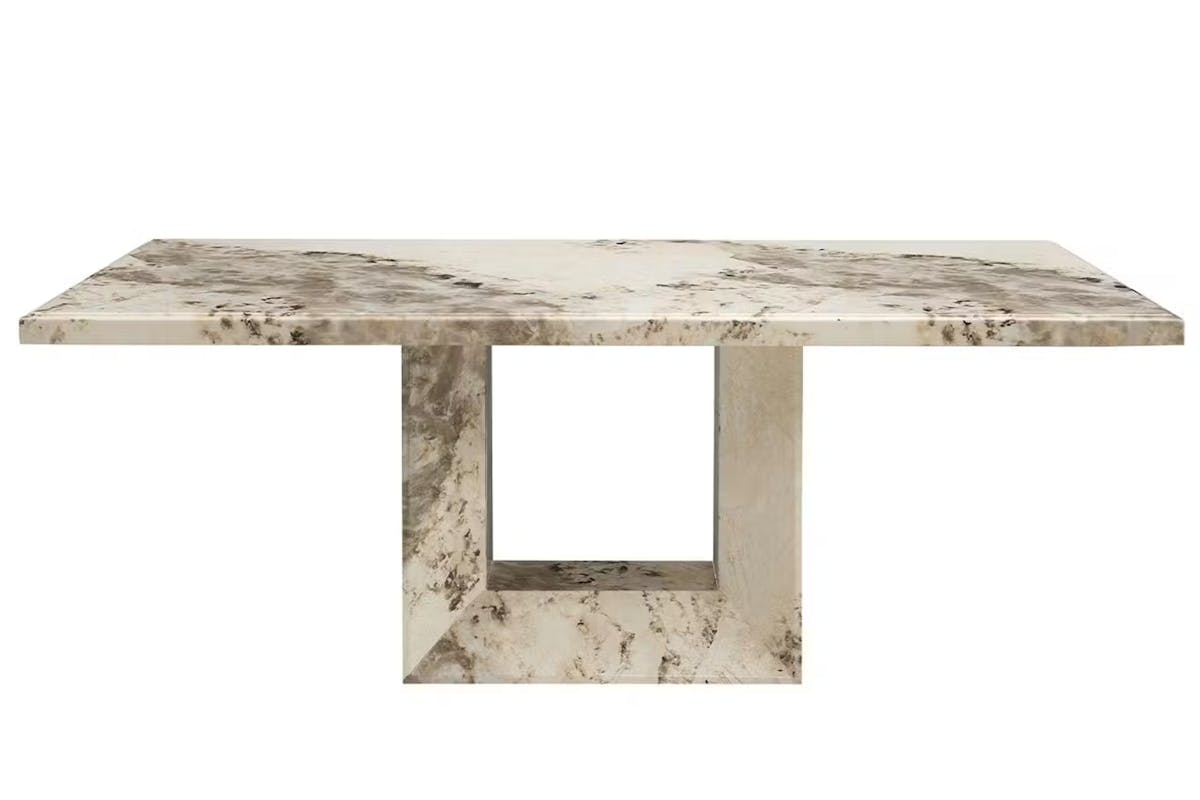 Canova Rectangular Dining Table | 200 cm | Mottled Mocha
