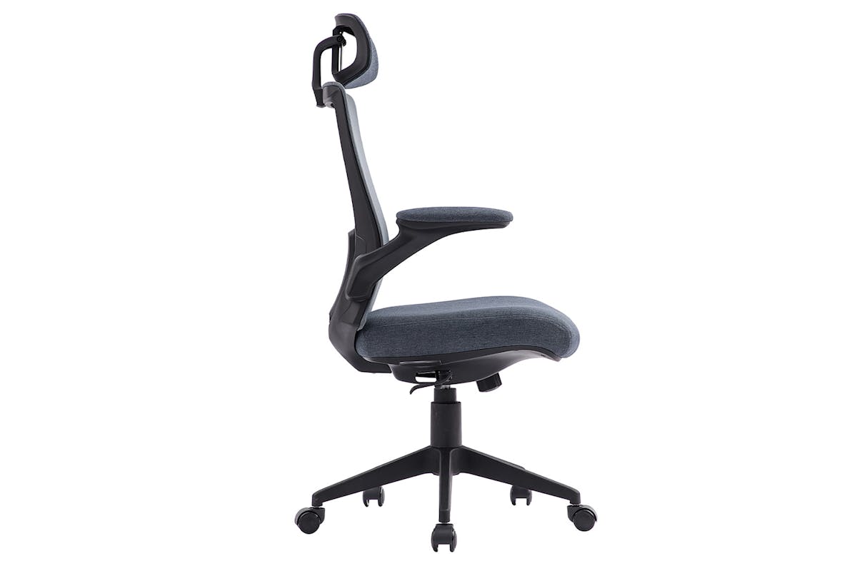 Capitis Ergonomic Office Chair | Grey-4