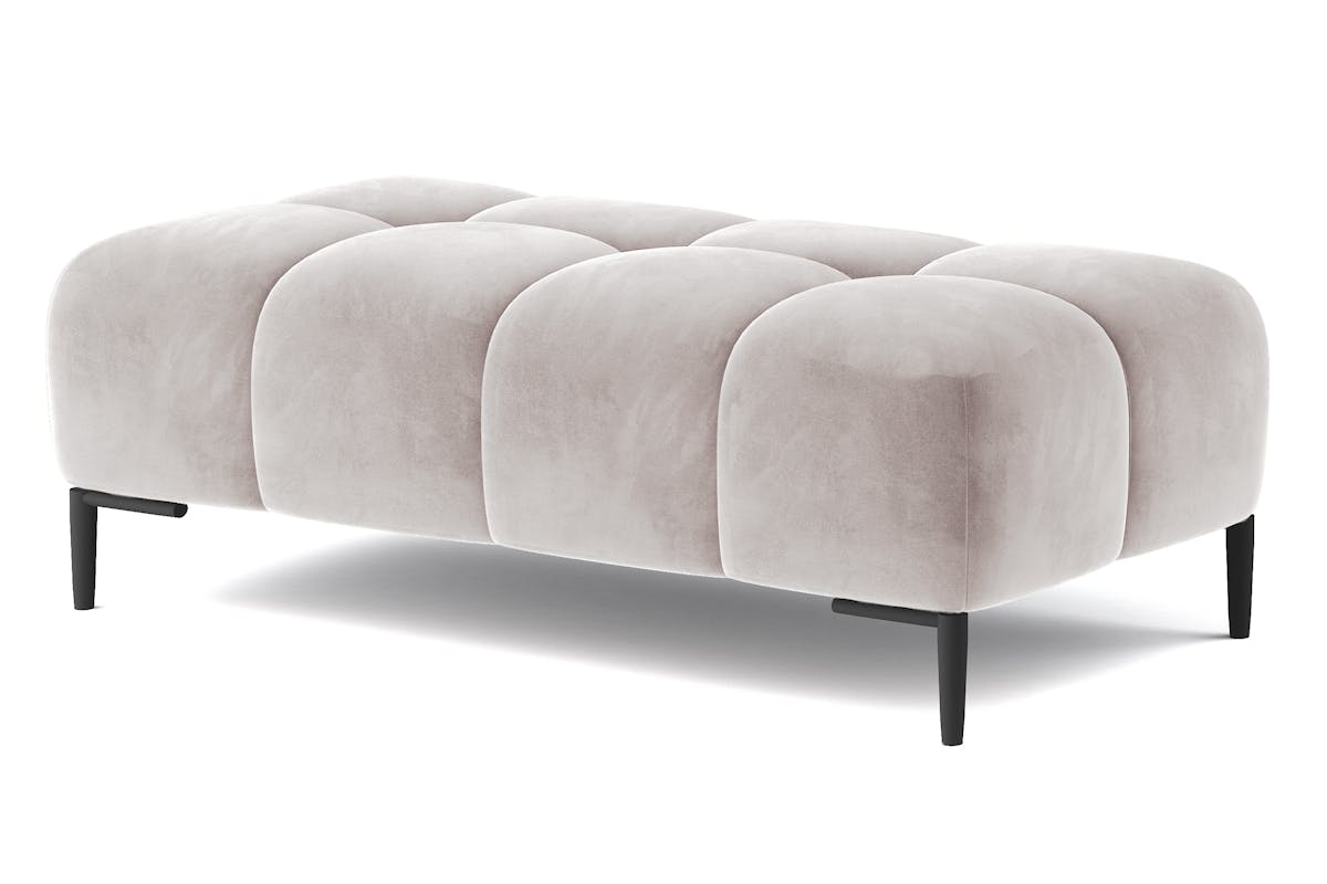 Cassie XL Footstool | Fabric | Cream-3