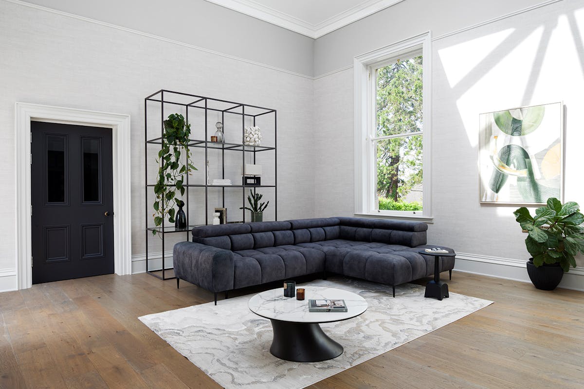 Cassie Chaise Sofa | Power Recliner | Large | Fabric | Colour Options-9