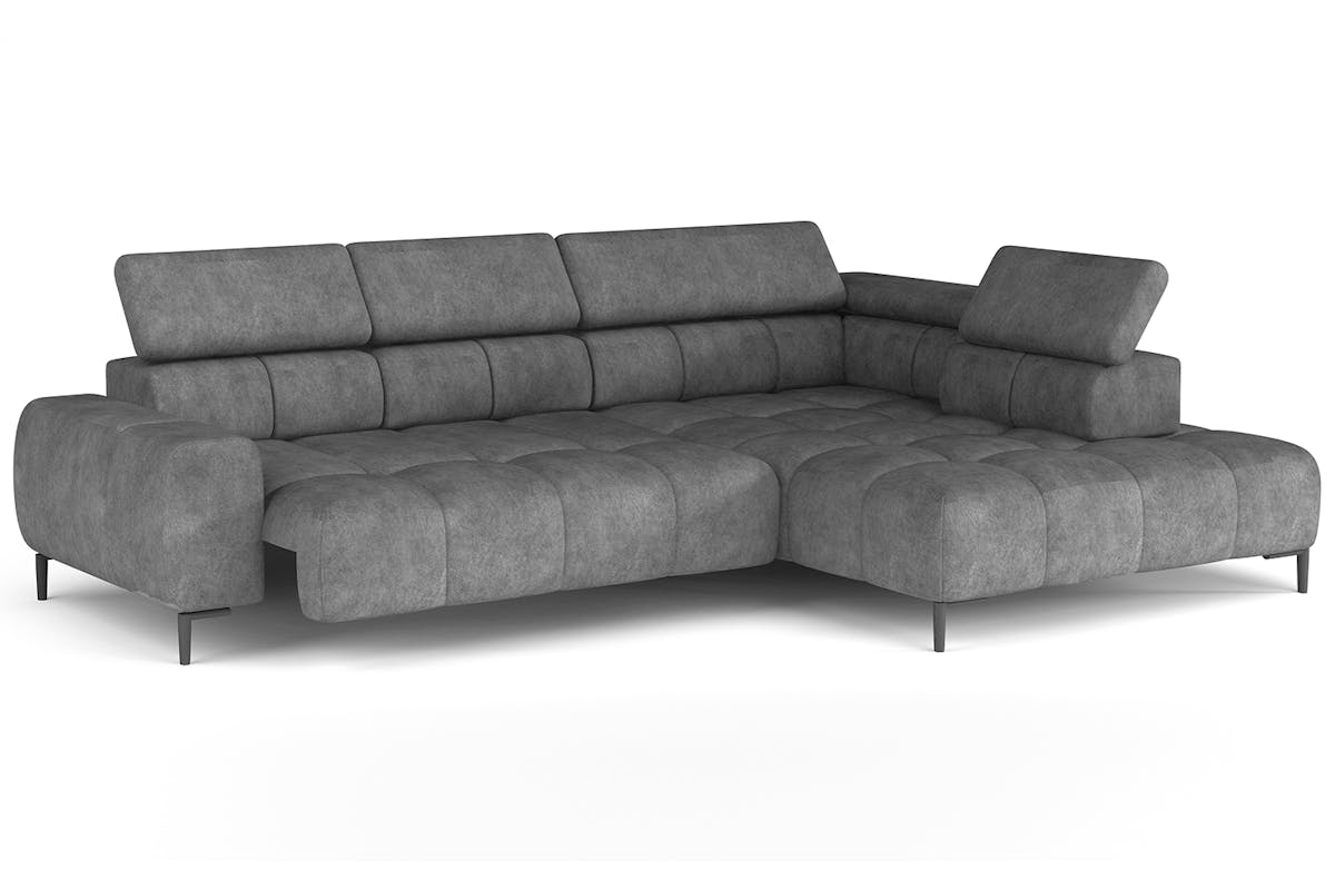 Cassie Chaise Sofa | Power Recliner | Large | Fabric | Colour Options-5