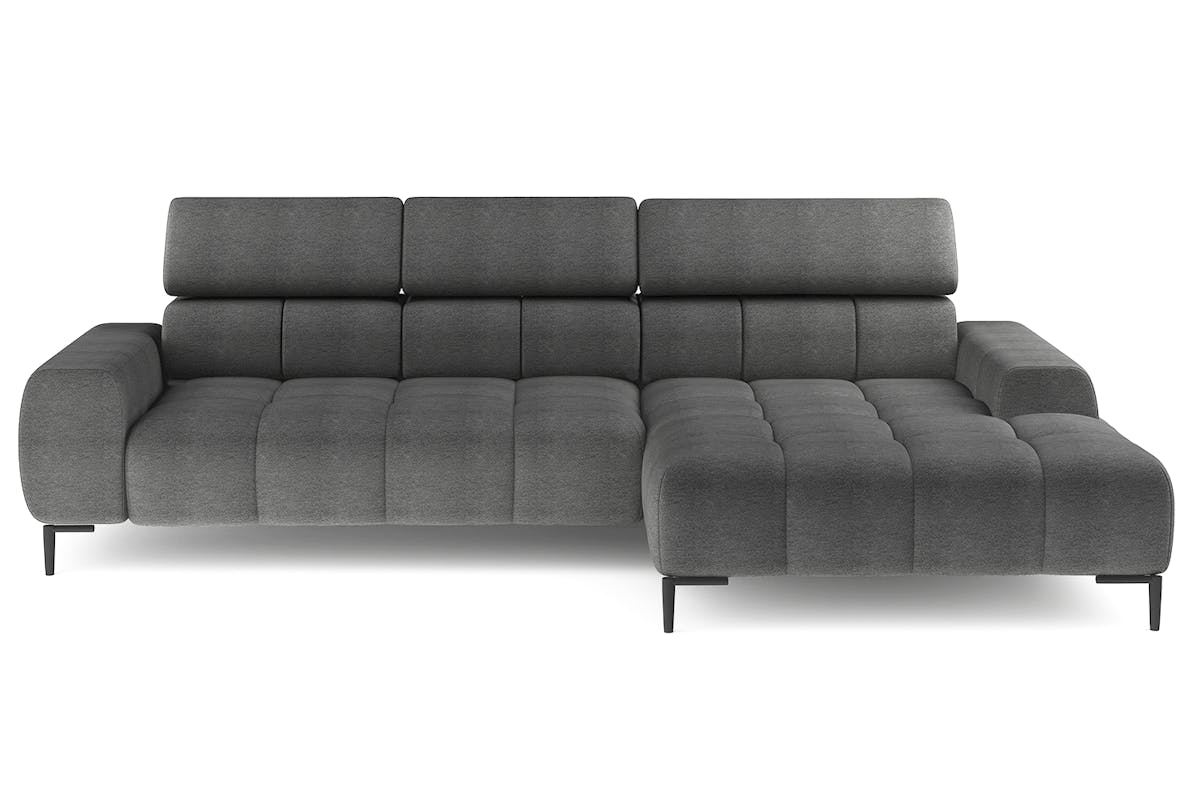 Cassie Chaise Sofa | Power Recliner | Small | Fabric | Grey-1