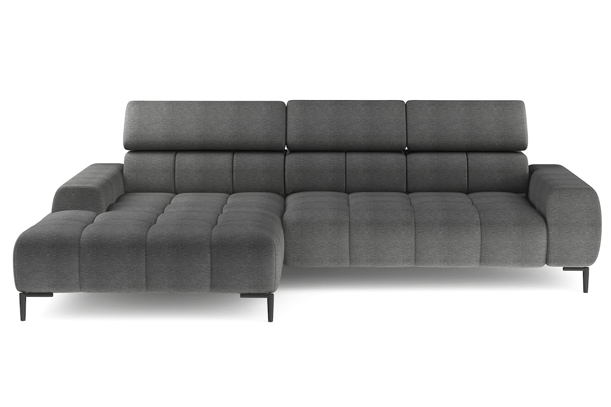 Cassie Chaise Sofa | Power Recliner | Small | Fabric | Grey-7