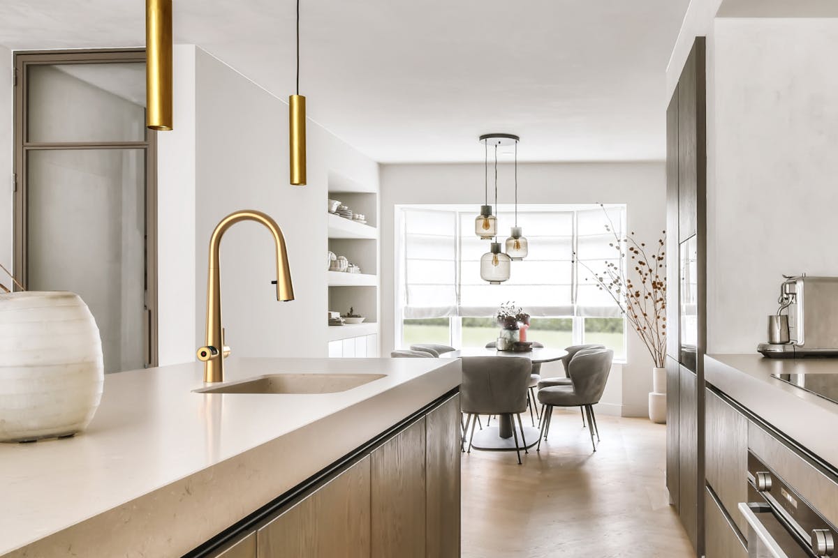 Zip Water HydroTap G5 Celsius Plus Pull-Out All in One Boiling Chilled Hot & Cold Tap | Brushed Gold-2