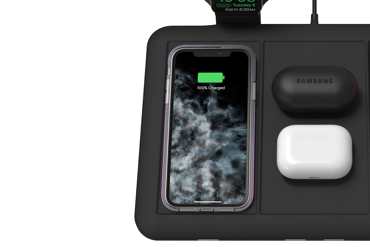 Mophie 10W 4-in-1 Wireless Charging Mat | Black-3