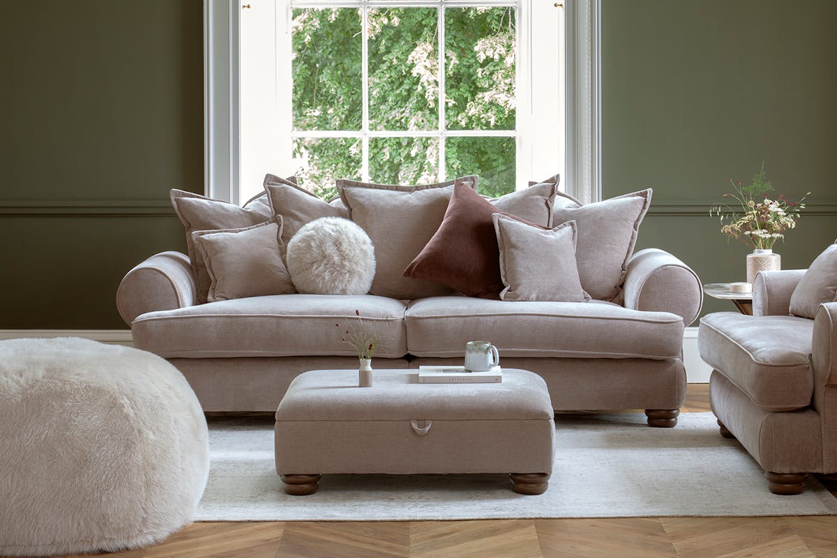 Charlotte Footstool | Storage | Fabric | Latte-8