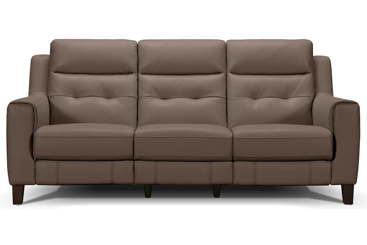 Estel 3 Seater Sofa | Power Recliner | Dove-10