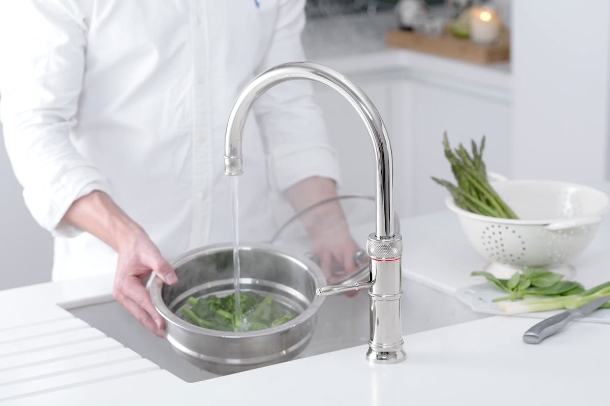 Quooker Classic Fusion Round Tap | Nickel | CFNRNIC-7