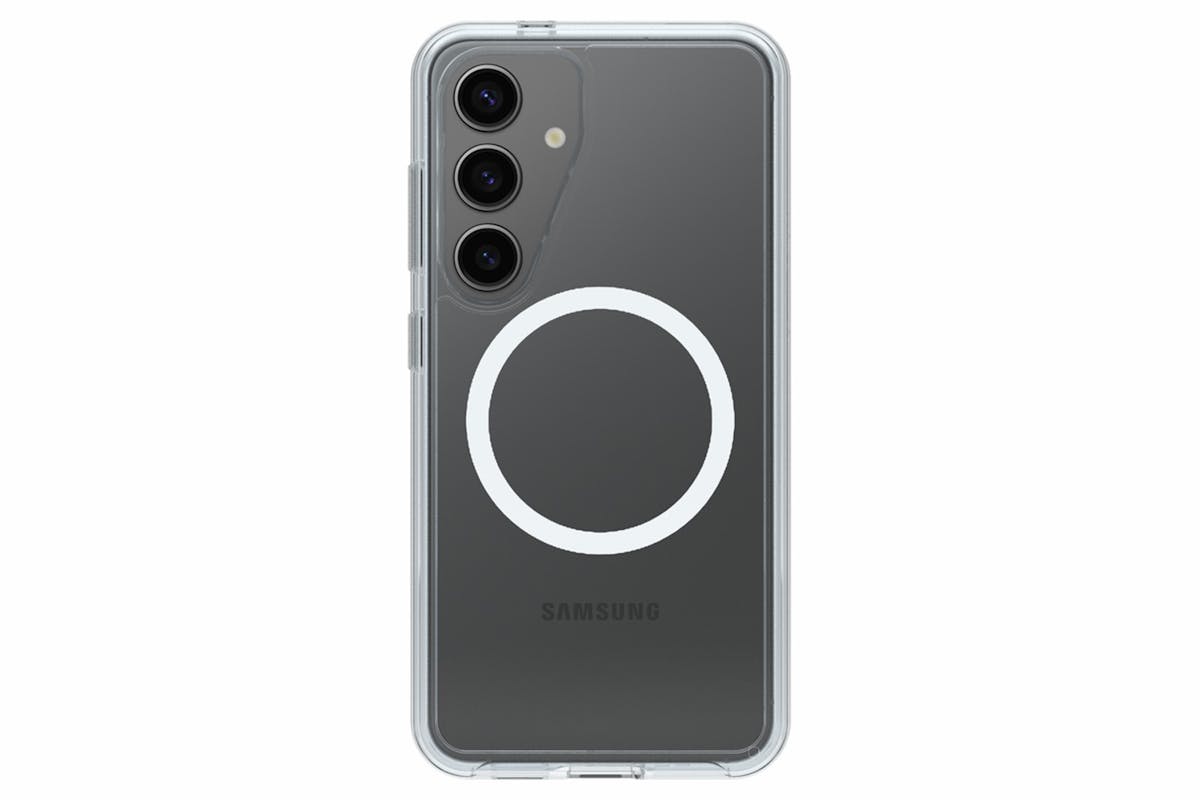 OtterBox Symmetry Series with Magnets Case for Samsung Galaxy S25 | Clear