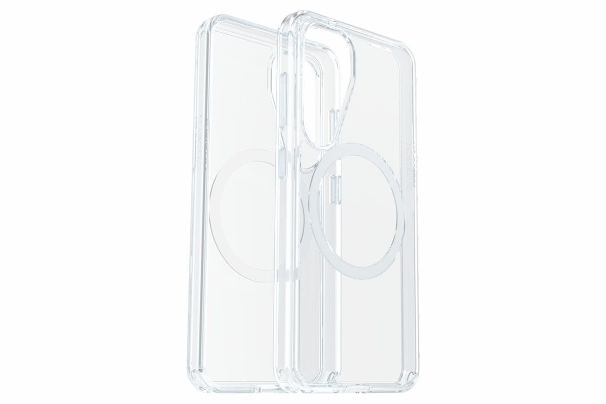 OtterBox Symmetry Series with Magnets Case for Samsung Galaxy S25 | Clear-3