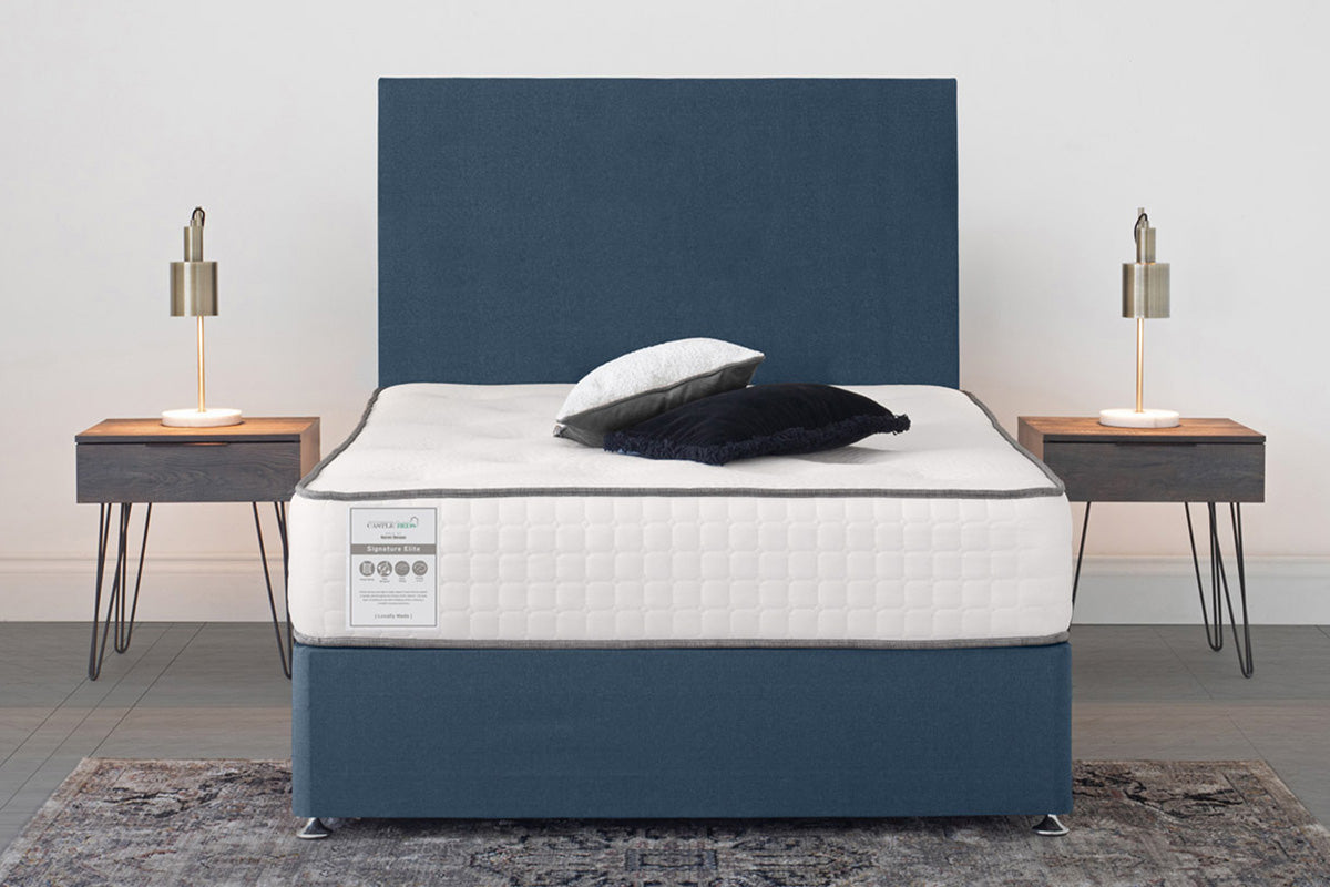 Castlebeds | Signature Elite Bed Bundle | Small Double | 4ft | Colour Options-7