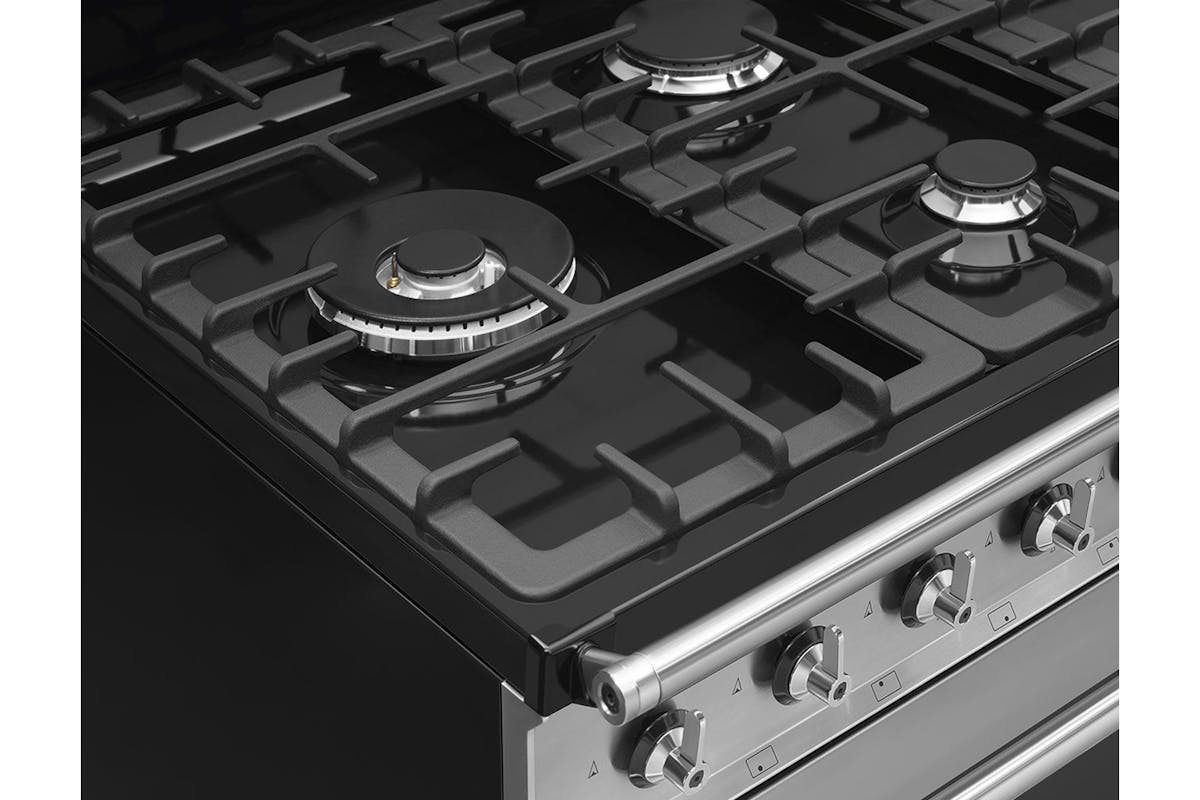 Smeg 110cm Classic Gas Range Cooker | SYD4110-1 | Stainless Steel-9