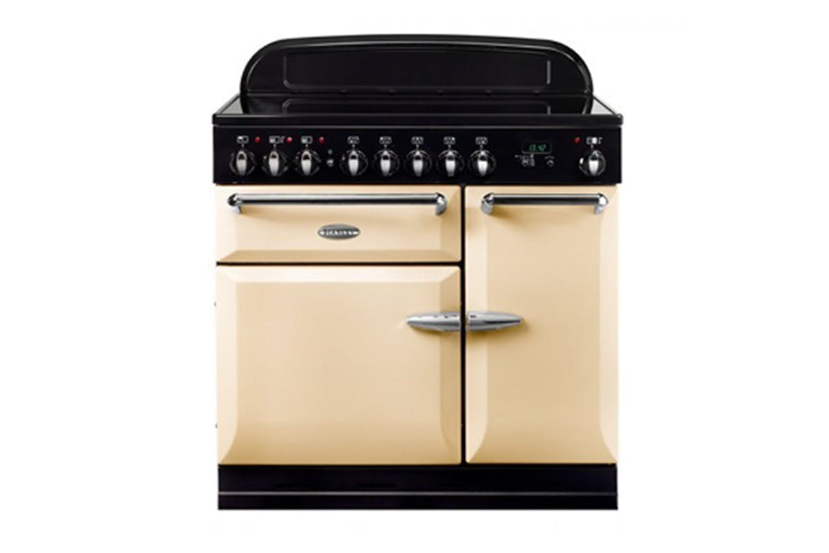 Stanley Supreme Deluxe 90cm Induction Range Cooker | SUP90EICRM | Cream