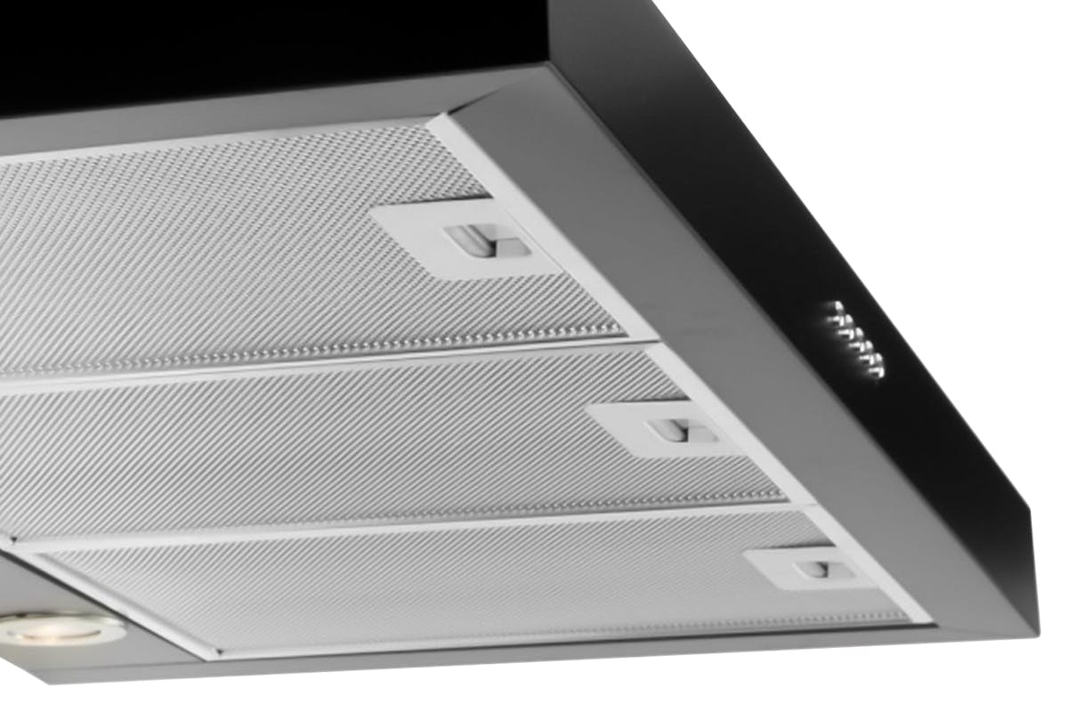 Luxair 90cm Flat Slimline Cooker Hood | LA-90-FLT-BLK-5