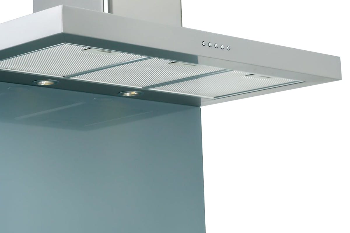 Luxair 90cm Flat Slimline Cooker Hood | LA-90-FLT-SS-4