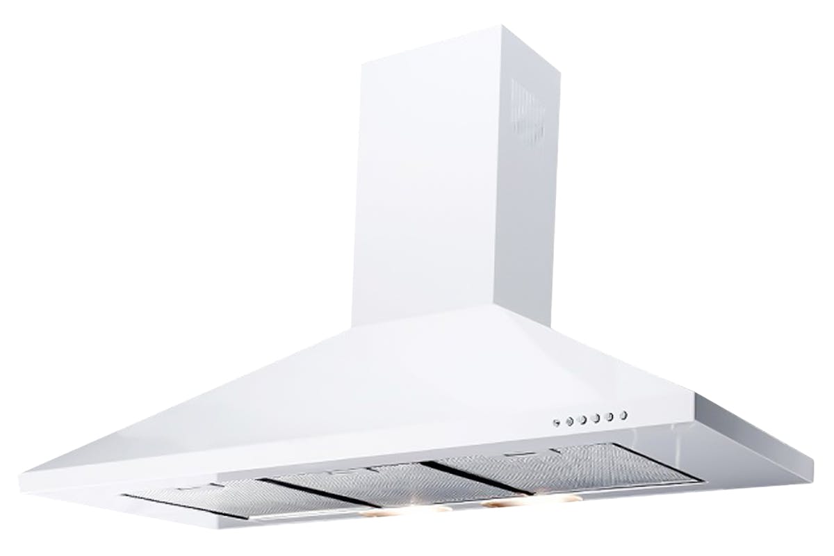 Luxair 80cm Premium Chimney Hood | LA-80-STD-WHT-2
