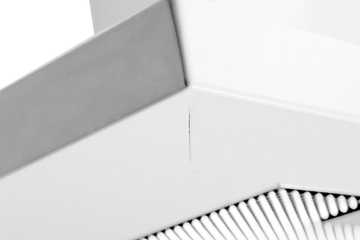 Luxair 80cm Premium Chimney Hood | LA-80-STD-WHT-3