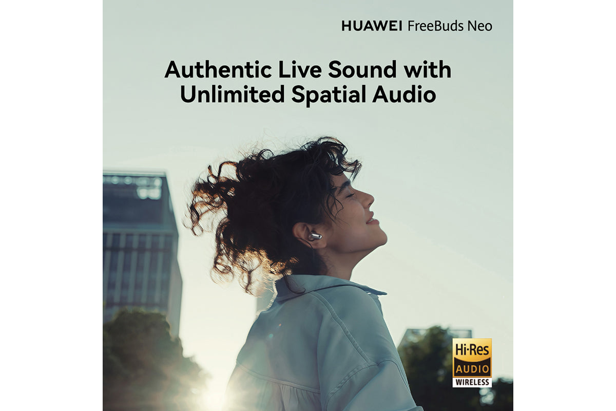 Huawei FreeBuds Neo In-Ear Active Noise Cancellation | Wireless Earbuds | Stellar Silver-13