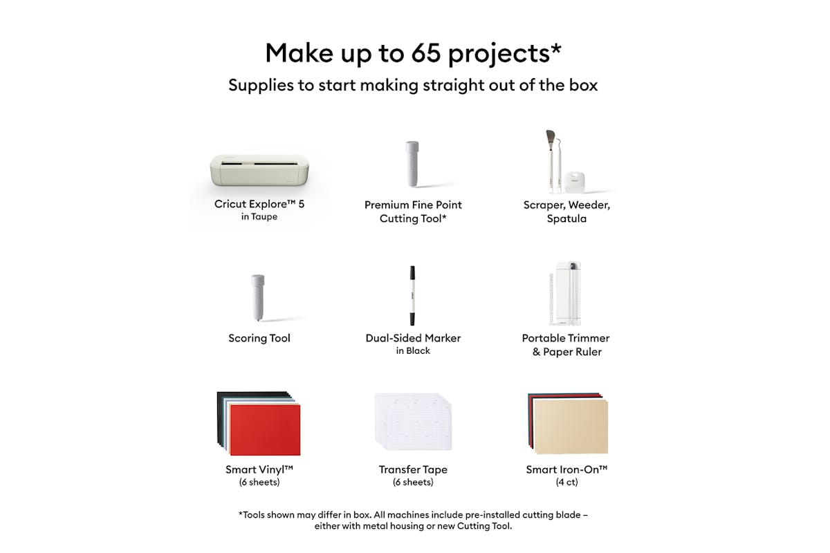 Cricut Explore 5 Cutting Machine Essential Bundle-15
