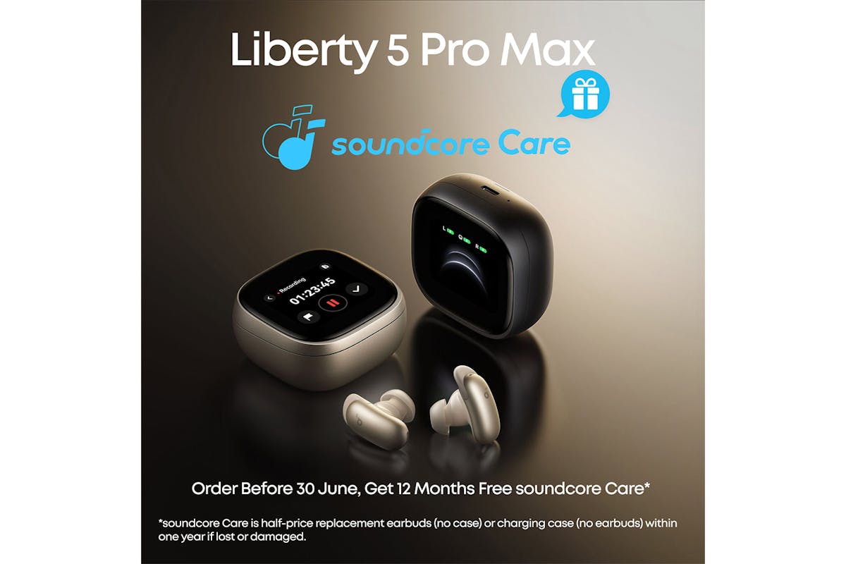 Soundcore Liberty 5 Pro Max Active Noise Cancelling Earbuds | Midnight Black-2
