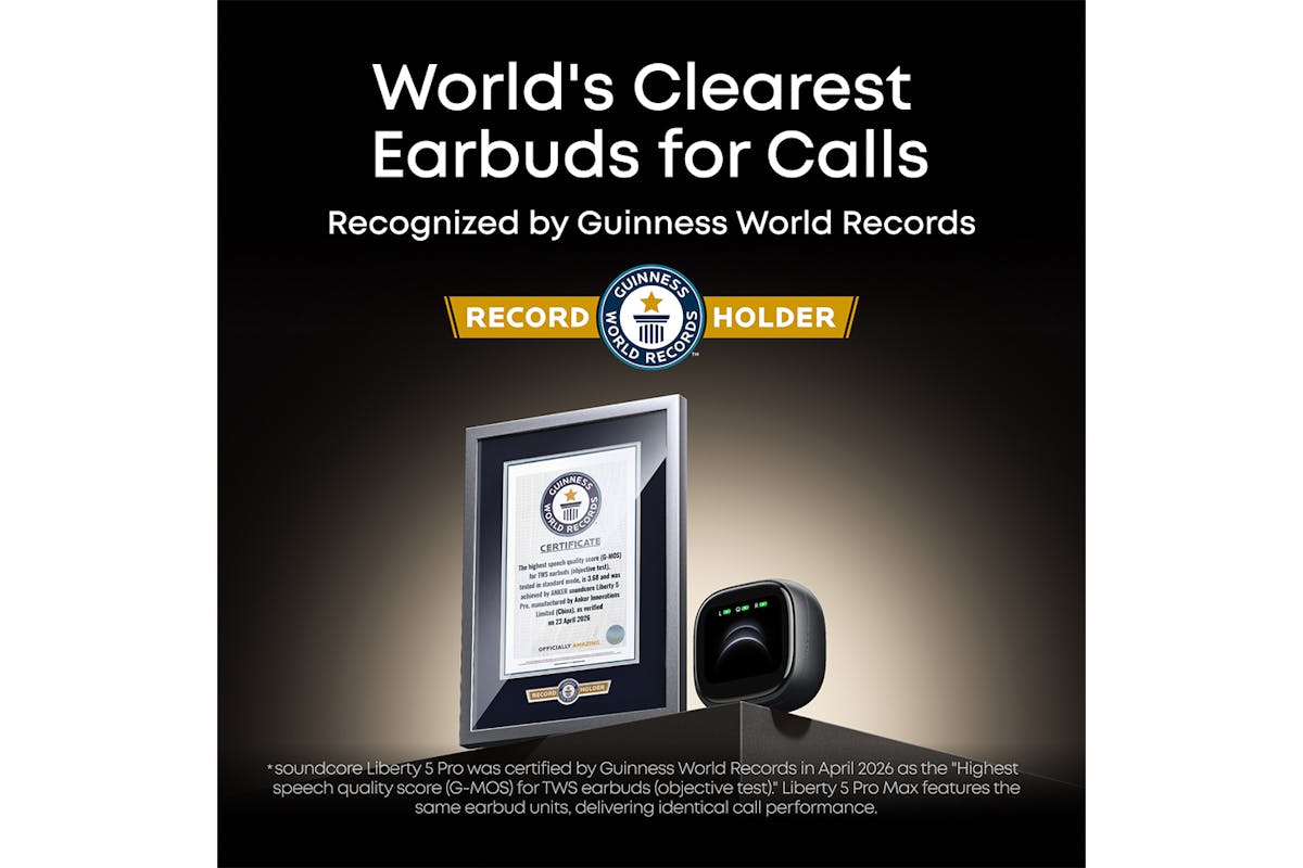 Soundcore Liberty 5 Pro Max Active Noise Cancelling Earbuds | Midnight Black-3