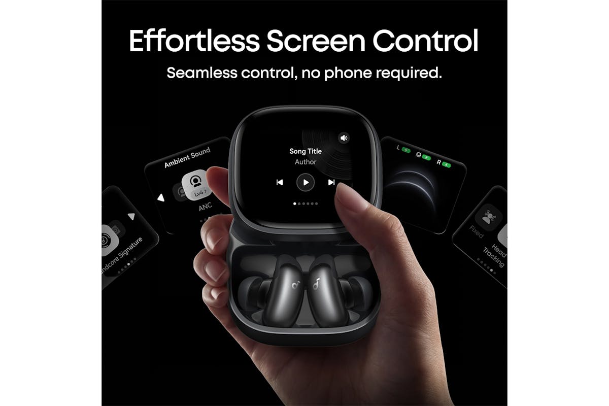 Soundcore Liberty 5 Pro Max Active Noise Cancelling Earbuds | Midnight Black-4
