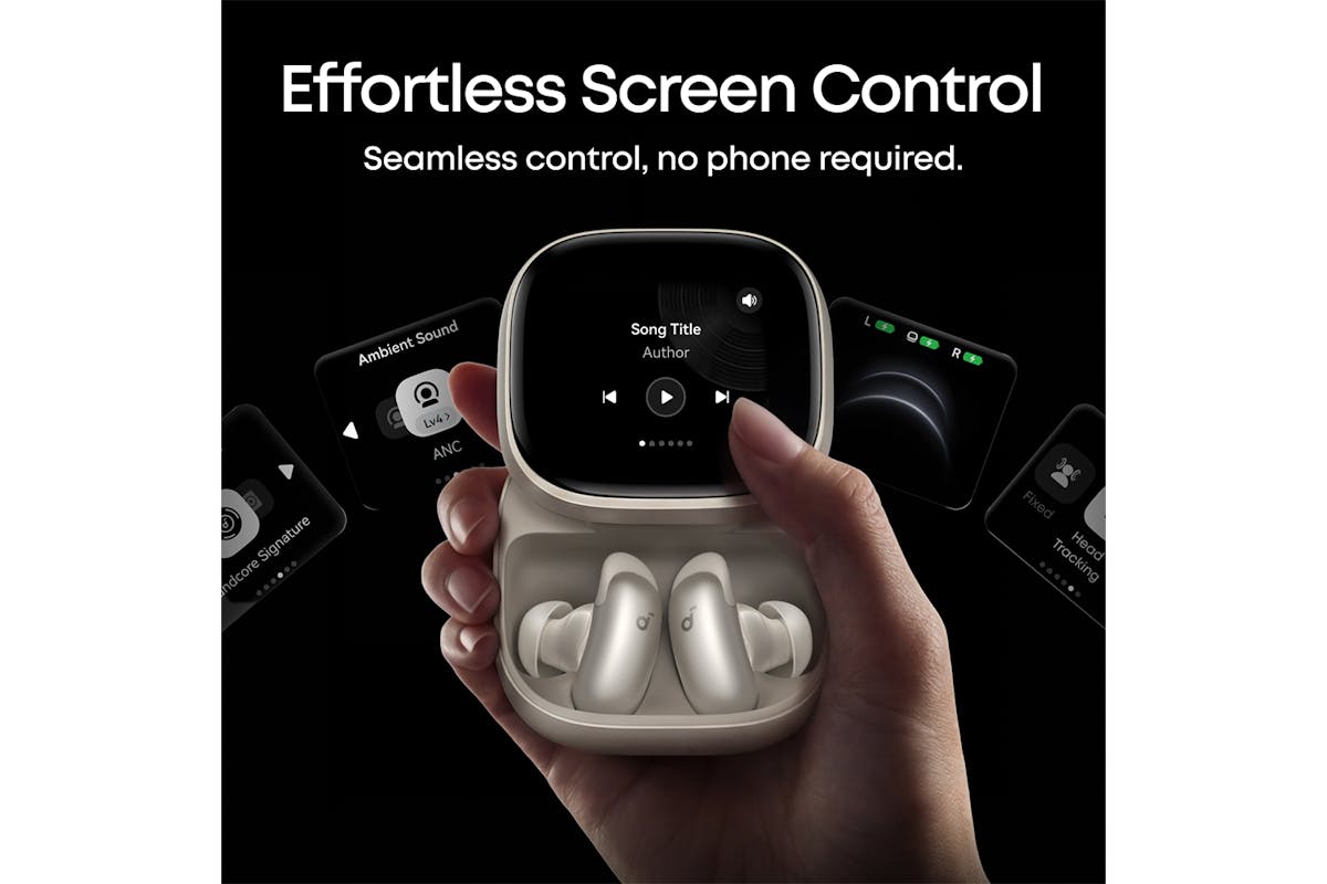 Soundcore Liberty 5 Pro Max Active Noise Cancelling Earbuds | Titanium Gold-9