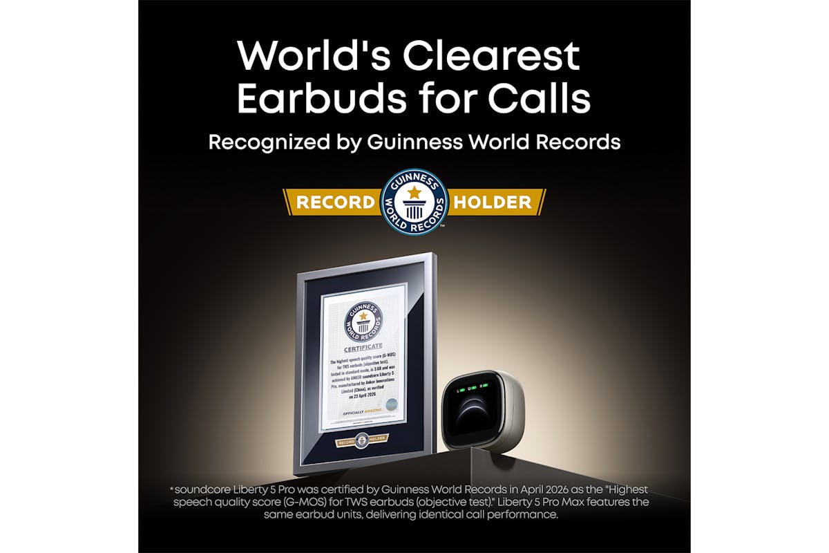 Soundcore Liberty 5 Pro Max Active Noise Cancelling Earbuds | Titanium Gold-4