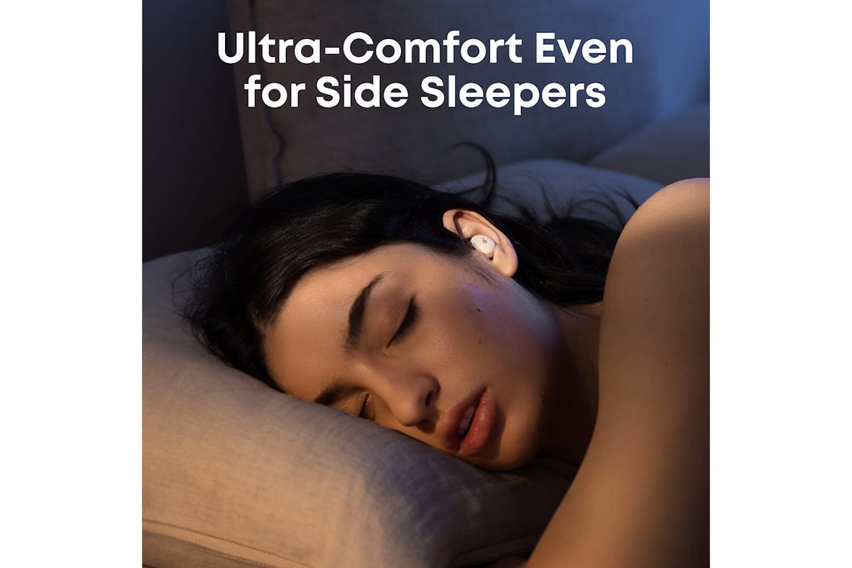 Soundcore Sleep A30 Active Noise Cancellation Wireless Earbuds | Moonlight White-7