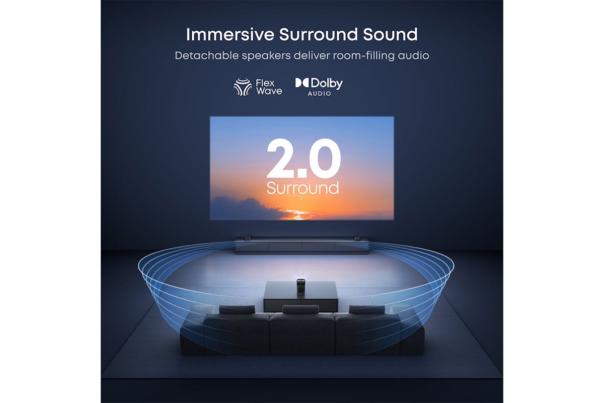 Soundcore Nebula P1 Portable Projector with Detachable Speakers | D2431211-4