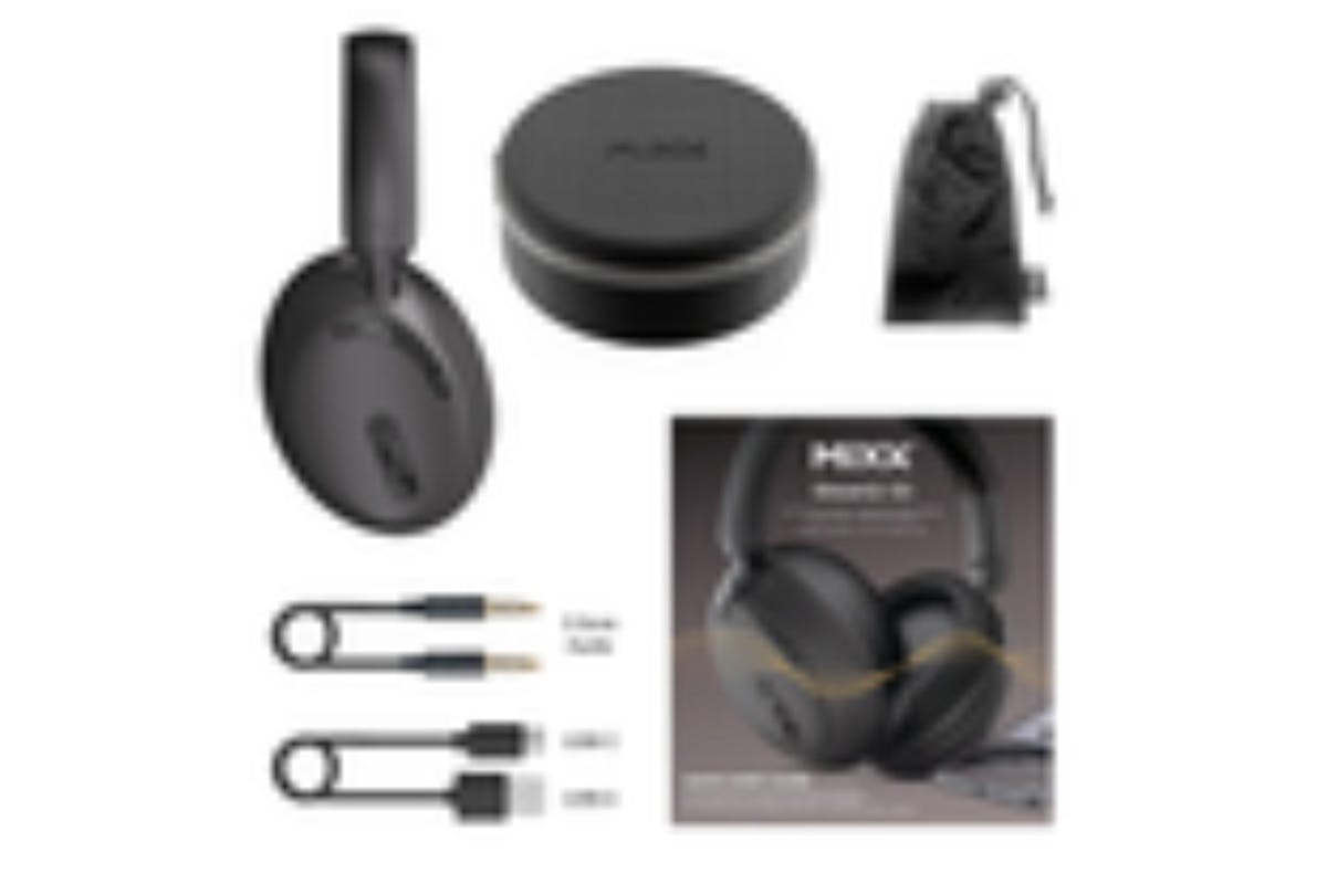 Mixx StreamQ D3 Over Ear Wireless Active Noise Cancelling Headphones | Black-7