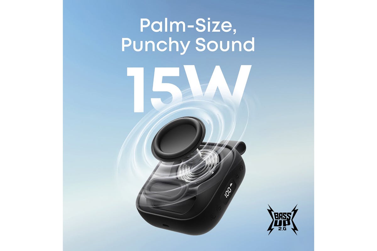 Soundcore Boom Go 3i Portable Bluetooth Speaker with Powerful Bass | Black-2