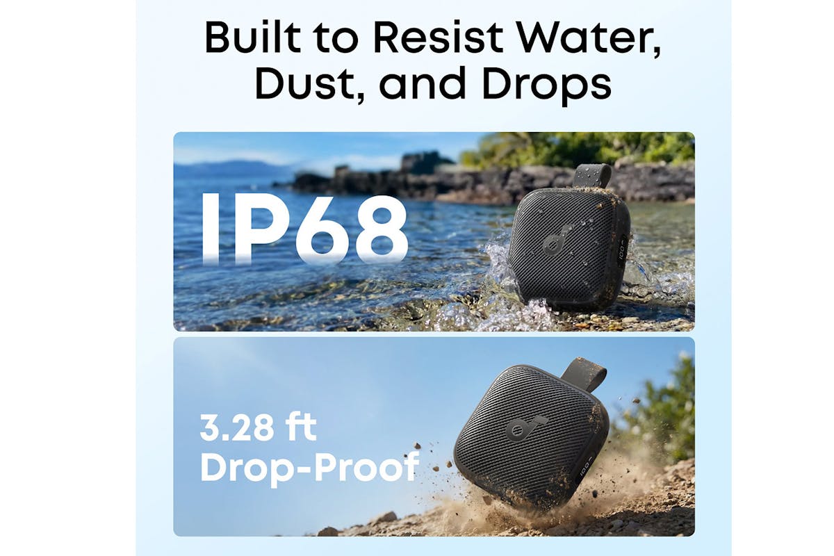 Soundcore Boom Go 3i Portable Bluetooth Speaker with Powerful Bass | Black-4