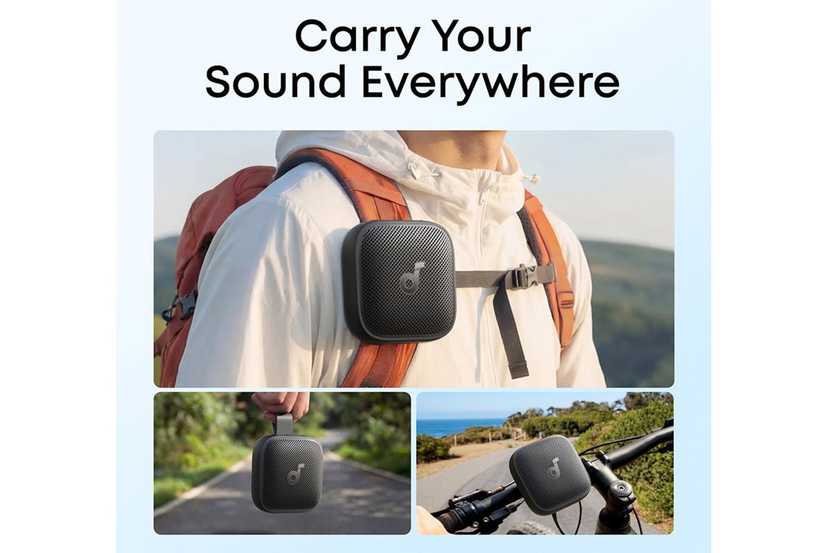 Soundcore Boom Go 3i Portable Bluetooth Speaker with Powerful Bass | Black-6
