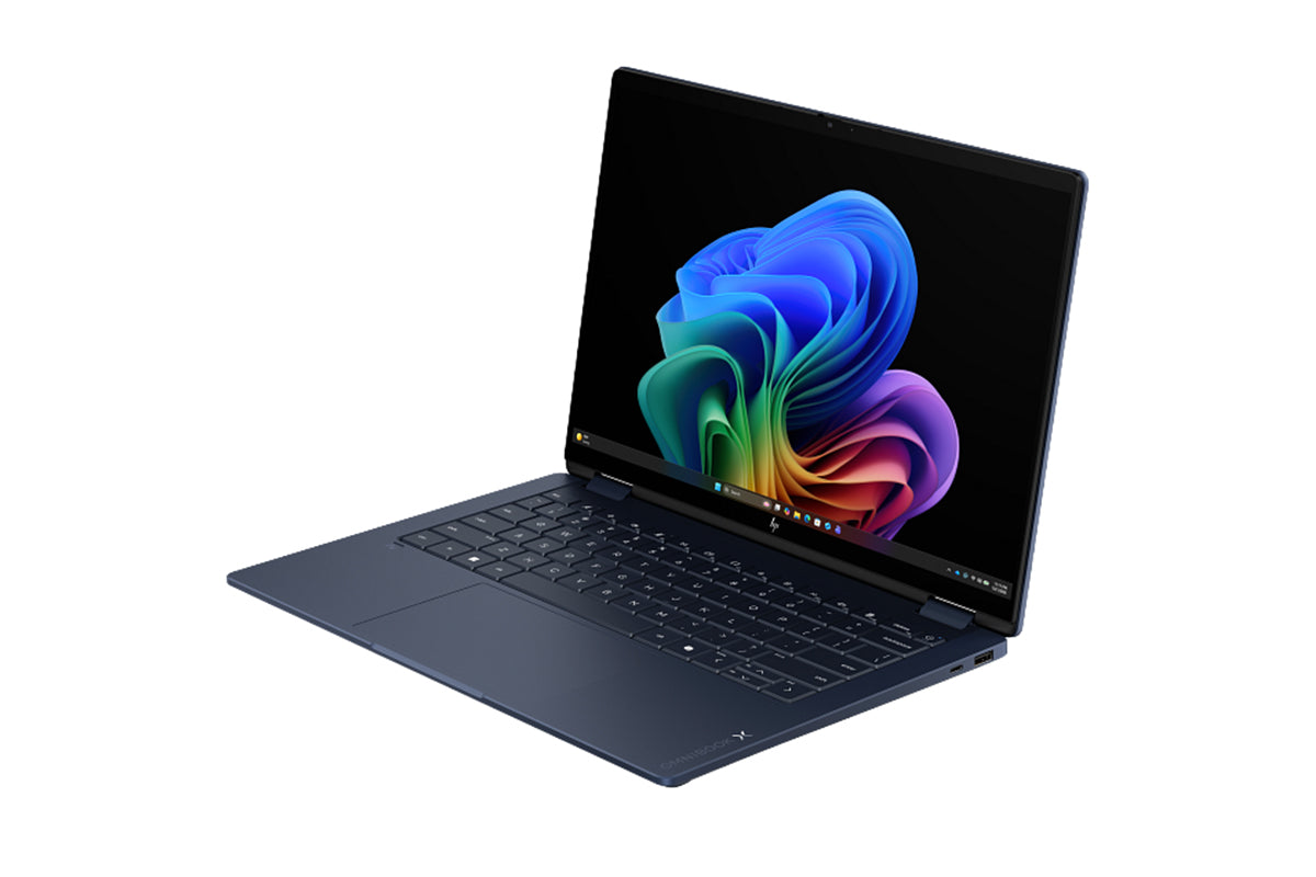 HP 14" OmniBook X Flip 2-in-1 AMD Ryzen AI 5 430 Laptop | 16GB | 512GB | Atmospheric Blue | AMD Radeon-2