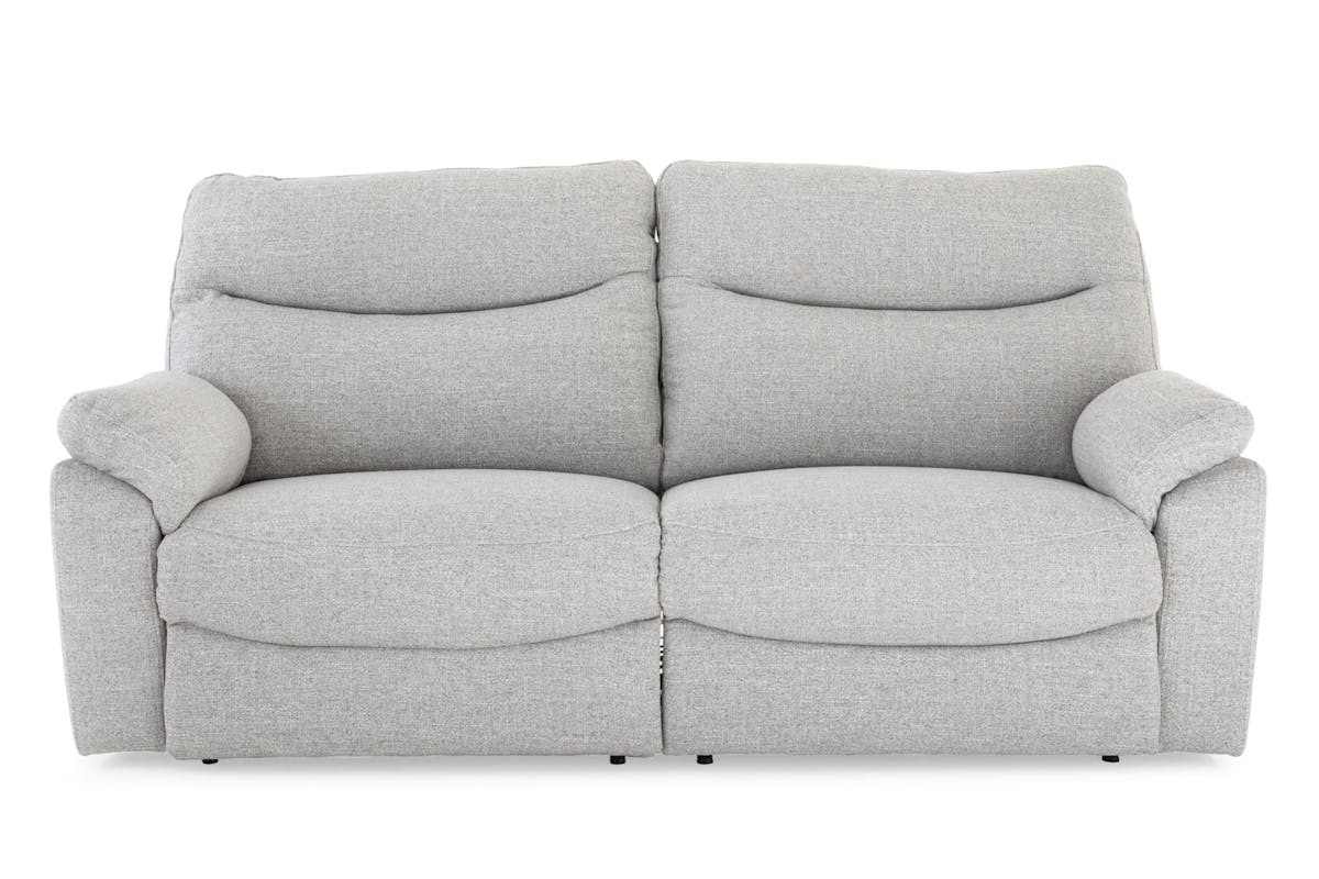 Danielle 3 Seater Sofa | Manual Recliner | Stone-1