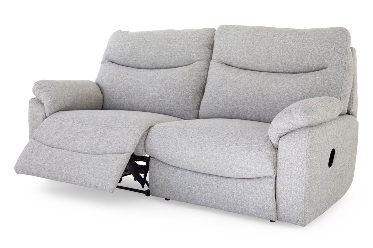 Danielle 3 Seater Sofa | Manual Recliner | Stone-4